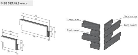 WALL PANELS ETICS - CORNERS