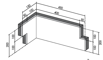 WALL PANELS ETICS - CORNERS
