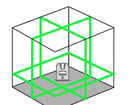 FUTECH MultiCross 3D Compact Lijnlaser Groen