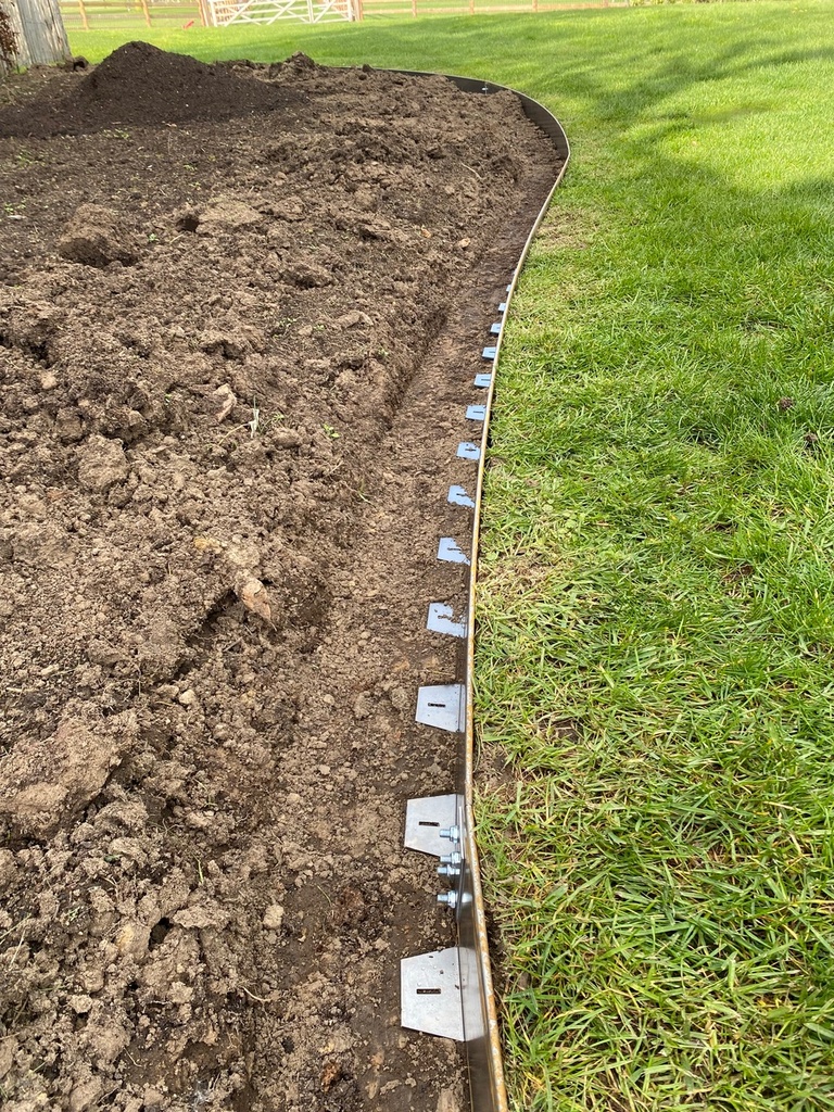 CORTEN STAAL - FLEXIBELE AFBOORDING