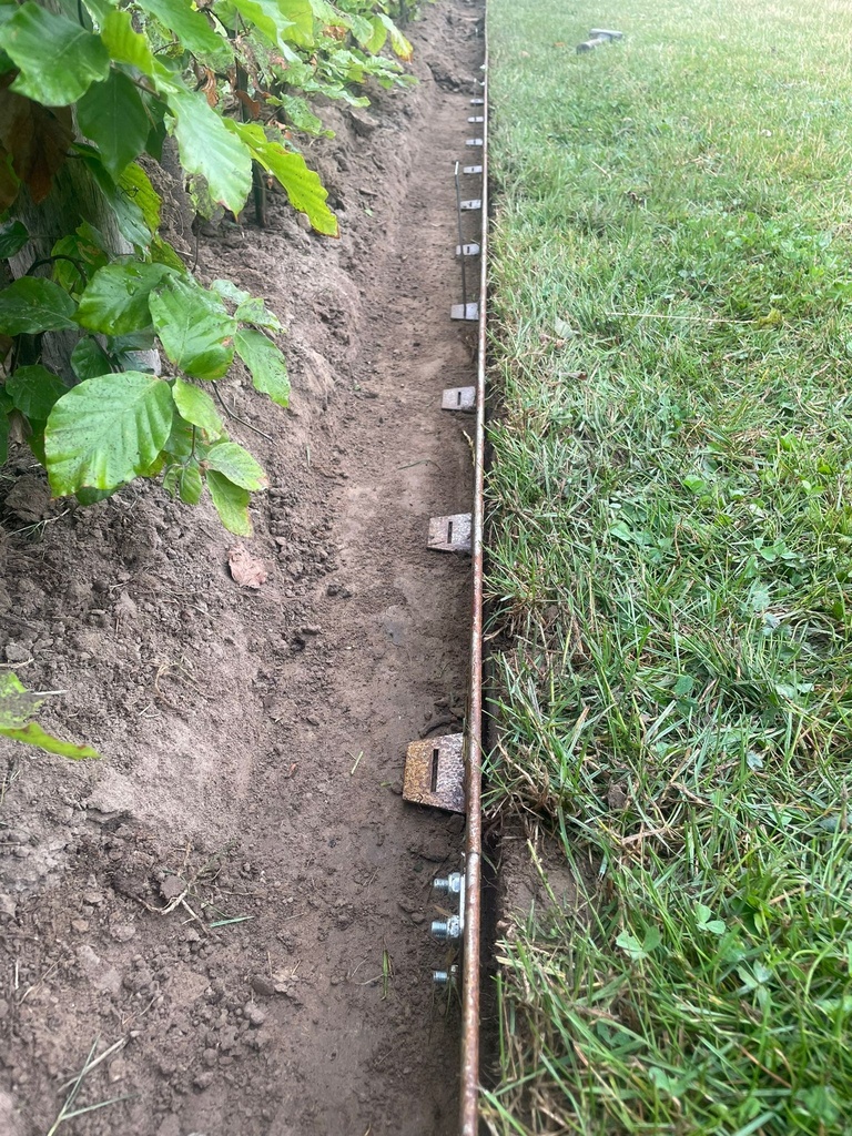 CORTEN STAAL - FLEXIBELE AFBOORDING