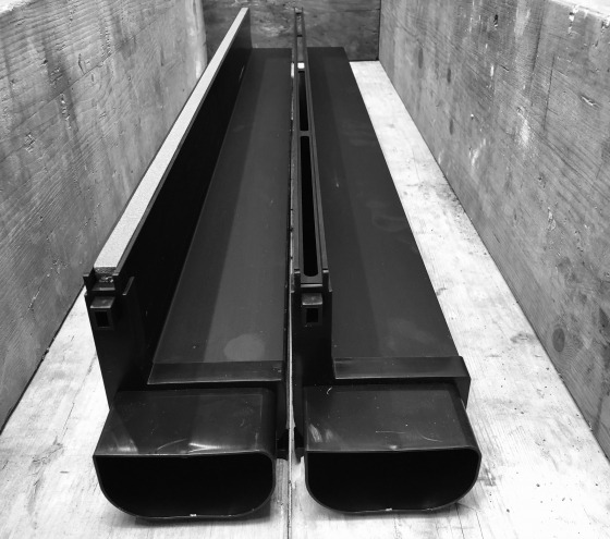 FASTDRAIN AFVOERKANAAL ALU BLACK