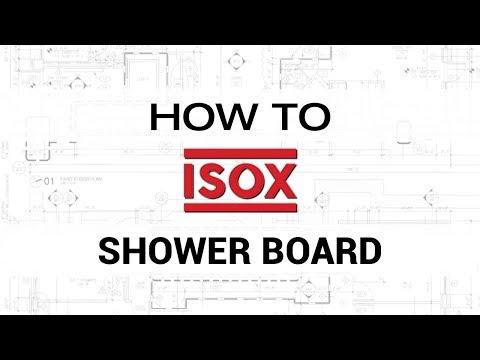 ISOX - DOUCHEBODEM MET CENTRALE AFVOER