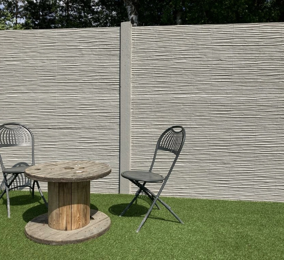 DISTRI BAJ - GRIJSANTRACIET BAMBOO ENKELZIJDIG  DESIGN TRADEMARK
