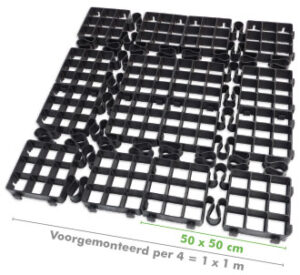 KUNSTSTOF GRASDAL GEODAL 50/50CM
