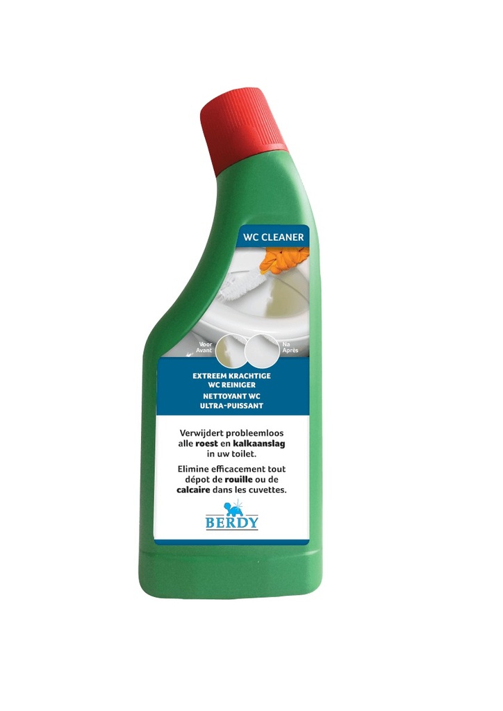 BERDY WC CLEANER -  EXTREEM KRACHTIGE WC-REINIGER 800ML