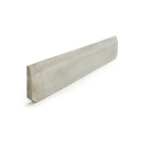 BETON BOORDSTEEN - AFGESCHUIND - 100/20//3-1,5CM GRIJS 