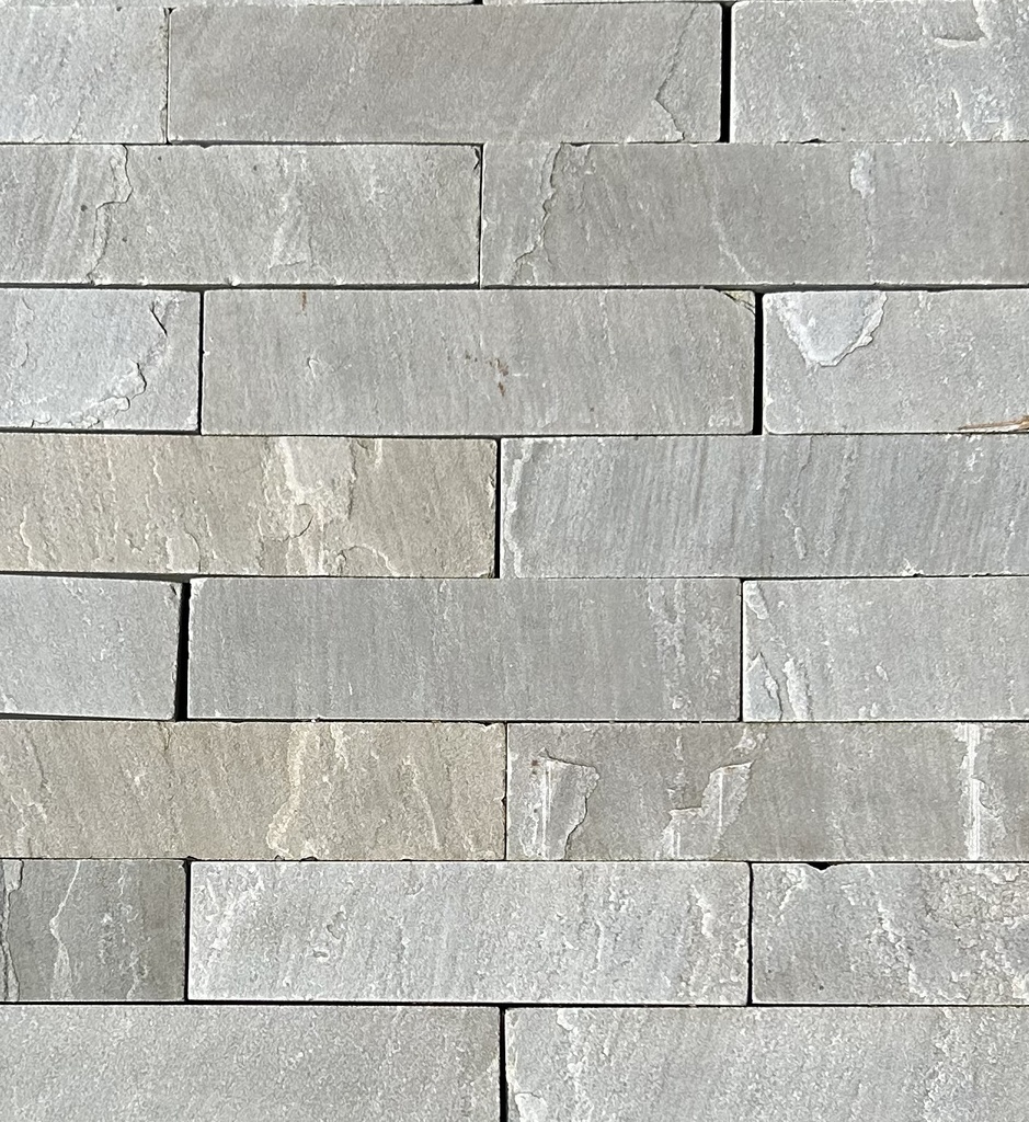 KANDLA GREY KLINKER - GEZAAGDE KANTEN (20/5//4CM)