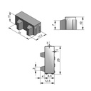 TEGEL WATERPASSEREND - GREENSTONE 4.0 CARREAU
25/12,5//10CM