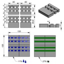 TEGEL WATERDOORLATEND - AVIENA SQUARE CLASSIC
120/120//12CM
