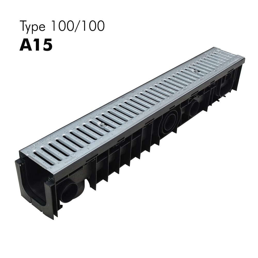 AFVOERKANAAL PRO - TYPE 100/100