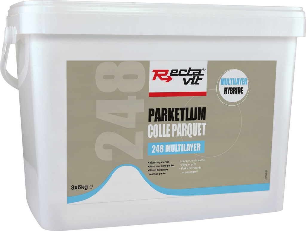 RECTAVIT MULTILAYER 248 - PARKETLIJM 18 KG 