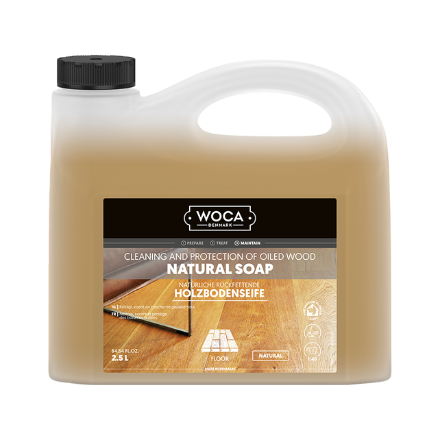 WOCA NATUURZEEP NATUREL - 2,5L