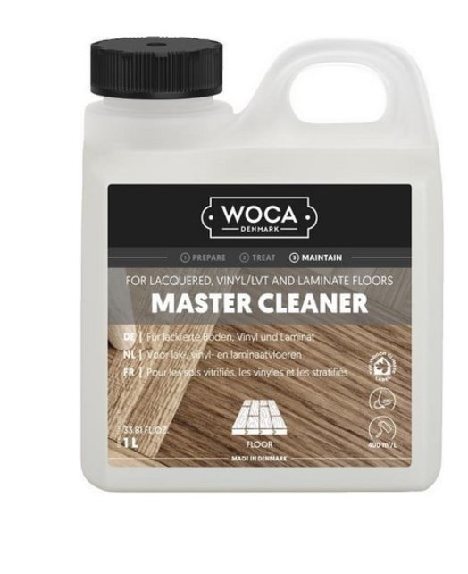 WOCA MASTER CLEANER VINYL- EN VERNISREINIGER - 1L