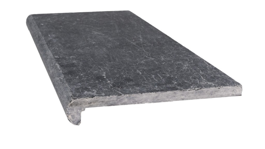 ASIAN BLUE VEROUDERD  - ZWEMBADBOORD 60/30//2-5CM - AFGERONDE NEUS 180° ORLEANS