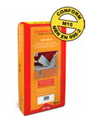 PTB MIX M15 25 KG GRIJS Gebruiksklare metselmortel - kleur grijs