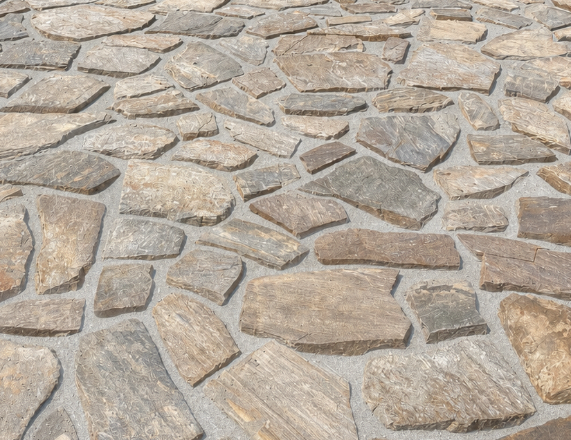PARTIZANI - FLAGSTONES 3-5CM (7-10 ST/M2)