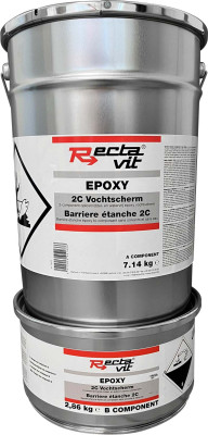 [125072] RECTAVIT - 2K EPOXY VOCHTSCHERM - 10KG - TRANSPARANT