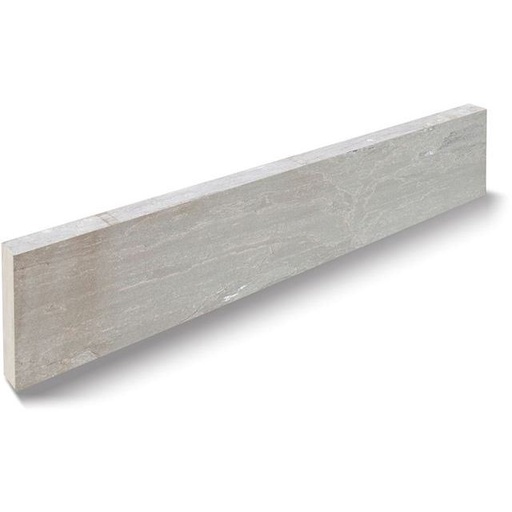 KANDLA GREY BOORDSTEEN 100/20//8CM - NATUURRUW MET BEHAKTE KANTEN