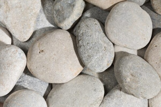 BEACH PEBBLES FLAT GREY 50/100 (C13)