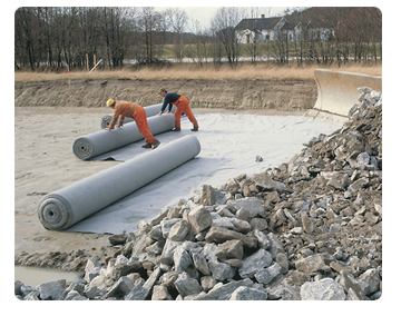 GEOTEXTIEL PRO F3M 300gr/m2 NON-WOVEN ROL 2/50 100LM OF 5/100 500LM PER ROL