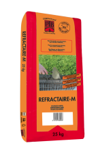 PTB REFRACTAIRE-MIX M40 VUURVASTE MORTEL 5KG